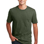 District Mens Perfect Blend Short Sleeve Crewneck T-Shirt - Heather Forest Green