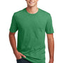District Mens Perfect Blend Short Sleeve Crewneck T-Shirt - Heather Kelly Green