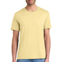 District Mens Perfect Tri Short Sleeve Crewneck T-Shirt - Soft Yellow