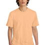 District Mens Perfect Weight Short Sleeve Crewneck T-Shirt - Apricot Orange