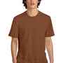 District Mens Perfect Weight Short Sleeve Crewneck T-Shirt - Baked Clay Brown