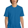 District Mens Perfect Weight Short Sleeve Crewneck T-Shirt - Bright Blue