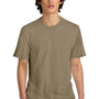 District Mens Perfect Weight Short Sleeve Crewneck T-Shirt - Dune Brown