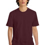 District Mens Perfect Weight Short Sleeve Crewneck T-Shirt - Maroon