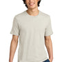 District Mens Perfect Weight Short Sleeve Crewneck T-Shirt - Heather Oatmeal