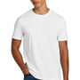 District Mens Perfect Weight Icon Short Sleeve Crewneck T-Shirt - Bright White