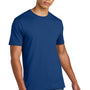 District Mens Perfect Weight Icon Short Sleeve Crewneck T-Shirt - Deep Royal Blue