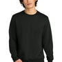 District Mens Perfect Weight Fleece Crewneck Sweatshirt - Jet Black