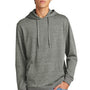 District Mens Perfect Tri Fleece Hooded Sweatshirt Hoodie w/ Pouch Pocket - Heather Charcoal Grey