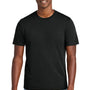 District Mens Perfect Weight CVC Short Sleeve Crewneck T-Shirt - Jet Black