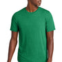 District Mens Perfect Weight CVC Short Sleeve Crewneck T-Shirt - Heather Meadow Green