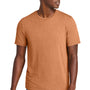 District Mens Perfect Weight CVC Short Sleeve Crewneck T-Shirt - Heather Sienna