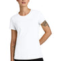 District Womens Perfect Weight CVC Short Sleeve Crewneck T-Shirt - Bright White