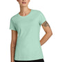 District Womens Perfect Weight CVC Short Sleeve Crewneck T-Shirt - Frosted Mint Green