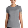 District Womens Perfect Weight CVC Short Sleeve Crewneck T-Shirt - Heather Graphite Grey