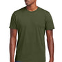 District Mens District Wash Short Sleeve Crewneck T-Shirt - Olive Drab Green