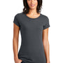 District Womens Very Important Short Sleeve Crewneck T-Shirt - Charcoal Grey - Closeout