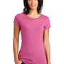 District Womens Very Important Short Sleeve Crewneck T-Shirt - True Pink - Closeout