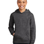 District Youth Very Important Fleece Hooded Sweatshirt Hoodie w/ Pouch Pocket - Heather Charcoal Grey