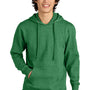 District Mens Very Important Fleece Hooded Sweatshirt Hoodie w/ Pouch Pocket - Heather Kelly Green