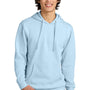 District Mens Very Important Fleece Hooded Sweatshirt Hoodie w/ Pouch Pocket - Ice Blue
