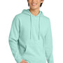 District Mens Very Important Fleece Hooded Sweatshirt Hoodie w/ Pouch Pocket - Sea Mist Green