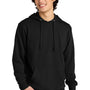 District Mens Very Important Fleece Hooded Sweatshirt Hoodie w/ Pouch Pocket - Black