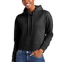 District Womens V.I.T. Fleece Hooded Sweatshirt Hoodie - Black