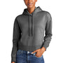 District Womens V.I.T. Fleece Hooded Sweatshirt Hoodie - Heather Charcoal Grey