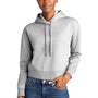 District Womens V.I.T. Fleece Hooded Sweatshirt Hoodie - Heather Light Grey