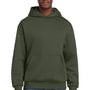 District Mens V.I.T. Fleece Hooded Sweatshirt Hoodie - Olive Green - COMING SOON
