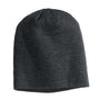District Hats Unisex Slouch Beanie - Heather Charcoal Grey