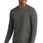 District Mens Very Important Long Sleeve Crewneck T-Shirt - Deepest Grey