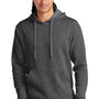 District Mens V.I.T. Heavyweight Fleece Hooded Sweatshirt Hoodie w/ Pouch Pocket - Heather Charcoal Grey