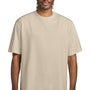 District Mens Gritty Short Sleeve Crewneck T-Shirt - Chai - NEW