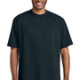 District Mens Gritty Short Sleeve Crewneck T-Shirt - Navy Blue - NEW