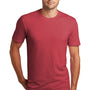 District Mens Flex Short Sleeve Crewneck T-Shirt - Heather Red - Closeout