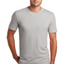 District Mens Flex Short Sleeve Crewneck T-Shirt - Silver Grey Mist - Closeout