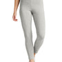 District Womens High Waist Odor Resistant Leggings - Heather Light Grey
