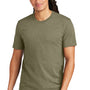 District Mens Re-Tee Short Sleeve Crewneck T-Shirt - Heather Light Olive Green