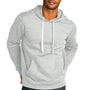 District Mens Re-Fleece Hooded Sweatshirt Hoodie w/ Pouch Pocket - Ash Grey