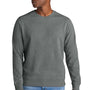 District Mens Re-Fleece Crewneck Sweatshirt - Heather Deep Grey - NEW