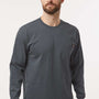 Dickies Mens Long Sleeve Crewneck T-Shirt w/ Pocket - Charcoal Grey
