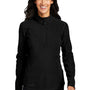 Eddie Bauer Womens Pill Resistant Microfleece 1/4 Zip Jacket - Black