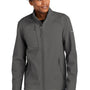 Eddie Bauer Mens Water Resistant Stretch Full Zip Soft Shell Jacket - Iron Gate Grey