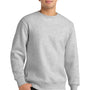 Sport-Tek Mens Fleece Crewneck Sweatshirt - Heather Grey