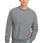 Champion Mens Reverse Weave Garment Dyed Crewneck Sweatshirt - Concrete Grey