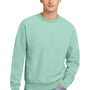 Champion Mens Reverse Weave Garment Dyed Crewneck Sweatshirt - Pale Seafoam Green
