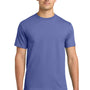 Gildan Mens Hammer Short Sleeve Crewneck T-Shirt - Flo Blue - Closeout