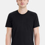 Hanes Mens Perfect-T DTG Short Sleeve Crewneck T-Shirt - Black